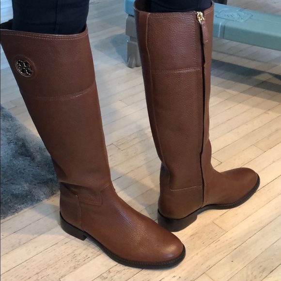 tory burch junction riding boots